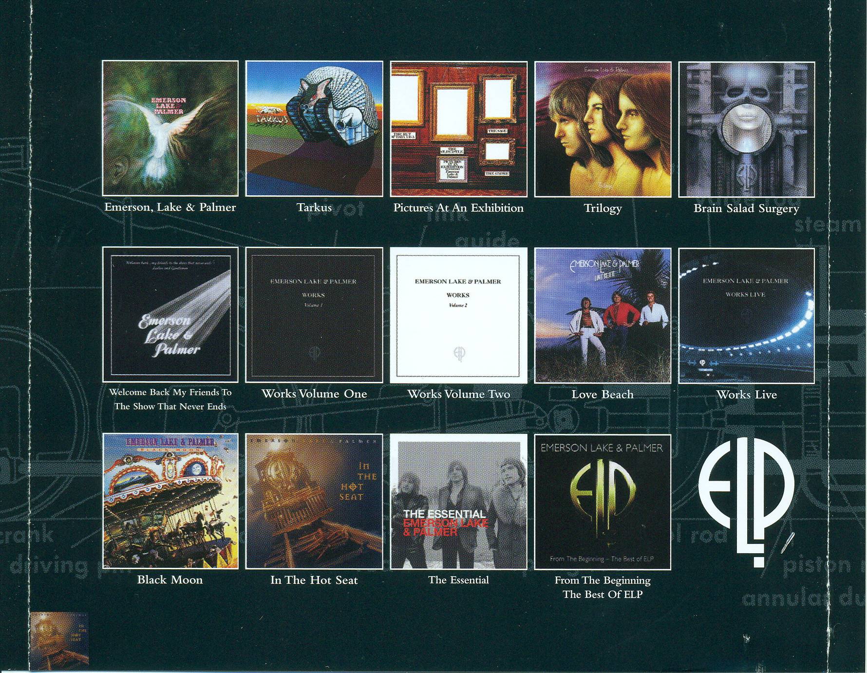 Emerson, Lake and Palmer In The Hot Seat [ak in d]